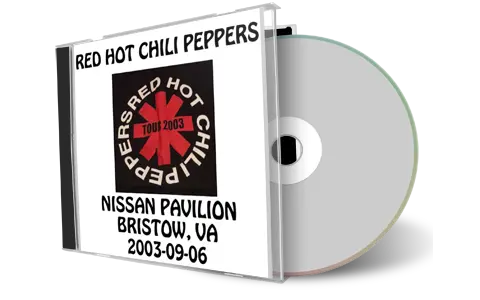 Artwork Cover of Red Hot Chili Peppers 2003-09-06 CD Bristow Audience