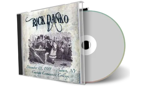 Artwork Cover of Rick Danko 1989-12-01 CD Auburn Audience
