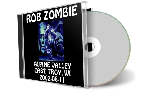 Artwork Cover of Rob Zombie 2002-08-11 CD East Troy Audience