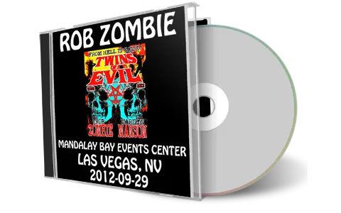 Artwork Cover of Rob Zombie 2012-09-29 CD Las Vegas Audience