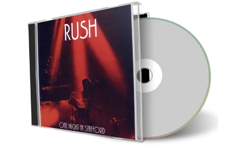 Artwork Cover of Rush 1979-09-22 CD Stafford Audience