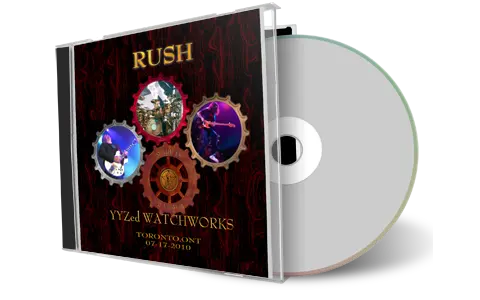 Artwork Cover of Rush 2010-07-17 CD Toronto Audience