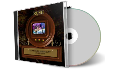 Artwork Cover of Rush 2010-07-23 CD Saratoga Springs Audience