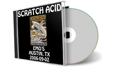 Artwork Cover of Scratch Acid 2006-09-02 CD Austin Soundboard