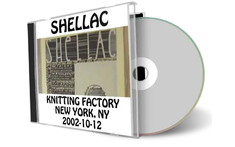 Artwork Cover of Shellac 2002-10-12 CD New York City Audience