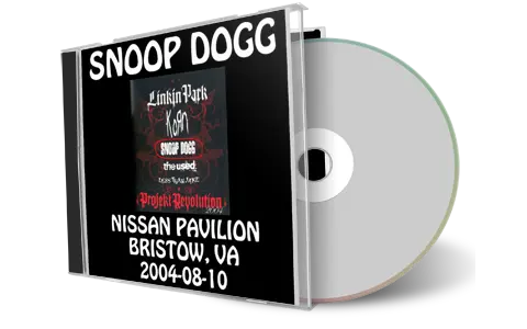 Artwork Cover of Snoop Dogg 2004-08-10 CD Bristow Audience