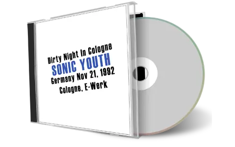 Artwork Cover of Sonic Youth 1992-11-21 CD Cologne Audience