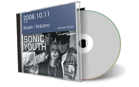 Artwork Cover of Sonic Youth 2008-10-11 CD Bozen Audience