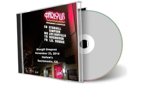 Artwork Cover of Sturgill Simpson 2014-11-23 CD Sacramento Audience