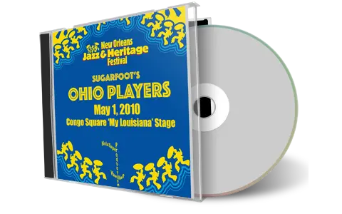 Artwork Cover of Sugarfoots Ohio Players 2010-05-01 CD New Orleans Soundboard