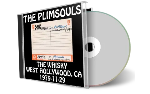 Artwork Cover of The Plimsouls 1979-11-29 CD West Hollywood Audience