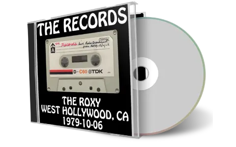 Artwork Cover of The Records 1979-10-06 CD West Hollywood Audience
