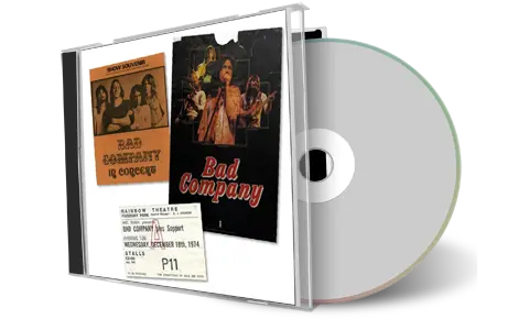 Artwork Cover of Bad Company 1974-12-18 CD London Audience
