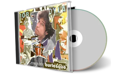 Artwork Cover of Bob Dylan Compilation CD Empire Burlesque 1985 Rough Mix Tape Soundboard