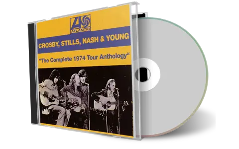 Artwork Cover of CSNY Compilation CD The Complete 1974 Tour Anthology Soundboard