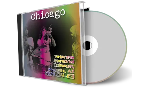 Artwork Cover of Chicago 1971-04-23 CD Phoenix Audience
