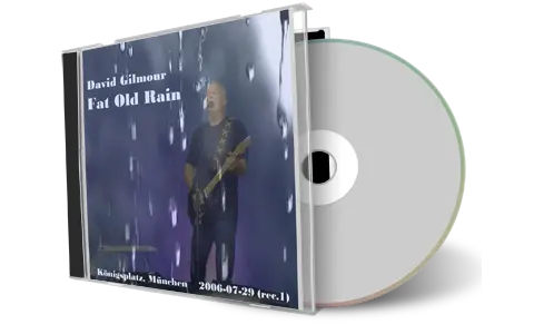 Artwork Cover of David Gilmour 2006-07-29 CD Munchen Audience