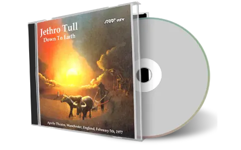 Artwork Cover of Jethro Tull 1977-02-05 CD Manchester Soundboard