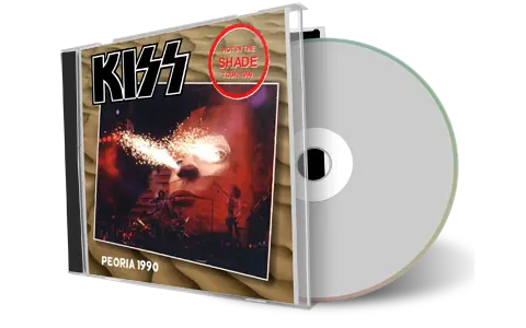 Artwork Cover of KISS 1990-05-30 CD Peoria Audience