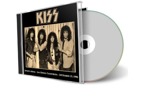 Artwork Cover of KISS 1990-09-15 CD San Diego Audience