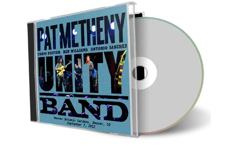 Artwork Cover of Pat Metheny 2012-09-07 CD Denver Audience