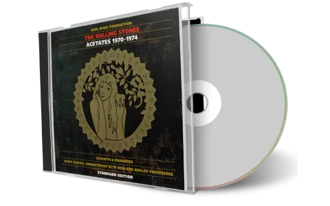 Artwork Cover of Rolling Stones Compilation CD Acetates Soundboard