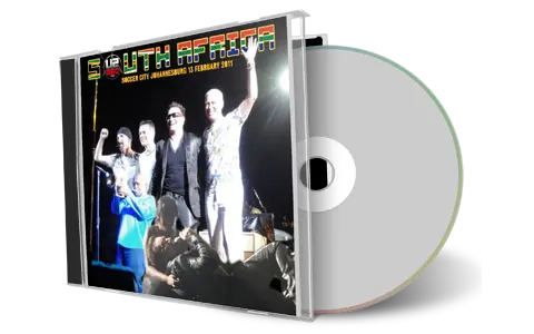Artwork Cover of U2 2011-02-13 CD Johannesbourg Soundboard
