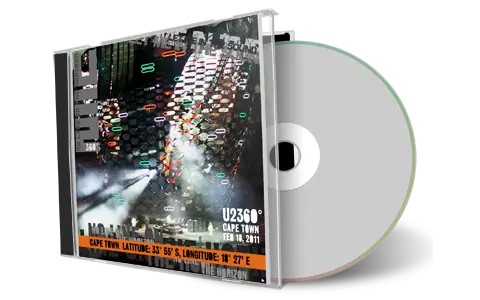 Artwork Cover of U2 2011-02-18 CD Cape Town Soundboard