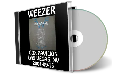 Artwork Cover of Weezer 2001-09-15 CD Las Vegas Audience