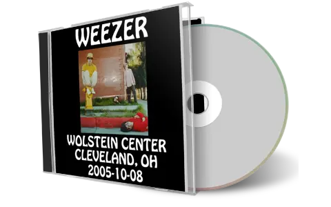 Artwork Cover of Weezer 2005-10-08 CD Cleveland Soundboard