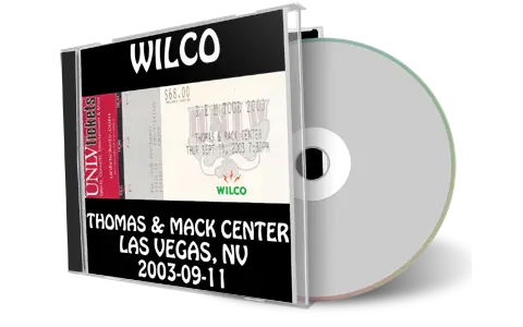Artwork Cover of Wilco 2003-09-11 CD Las Vegas Audience