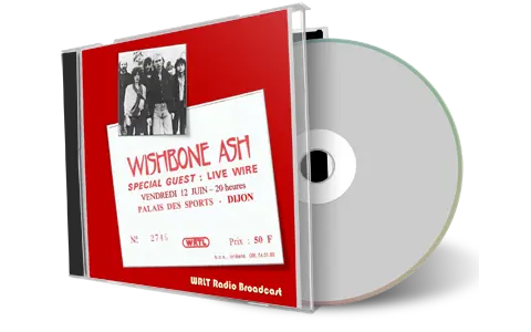 Artwork Cover of Wishbone Ash 1981-06-12 CD Dijon Soundboard