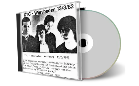 Artwork Cover of XTC 1982-03-13 CD Wiesbaden Audience