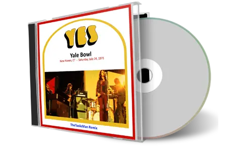 Artwork Cover of Yes 1971-07-24 CD New Haven Soundboard