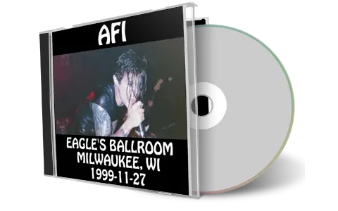 Artwork Cover of AFI 1999-11-27 CD Milwaukee Audience