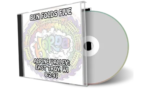 Artwork Cover of Ben Folds Five 1997-08-02 CD East Troy Audience