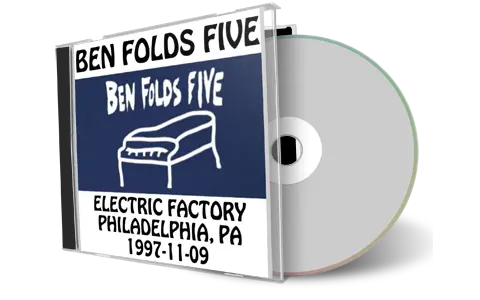 Artwork Cover of Ben Folds Five 1997-11-09 CD Philadelphia Audience