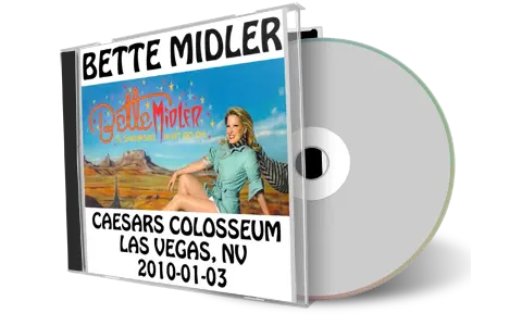 Artwork Cover of Bette Midler 2010-01-03 CD Las Vegas Audience