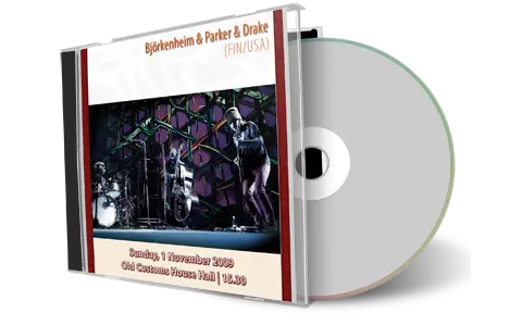 Artwork Cover of Bjoerkenheim Parker Drake 2009-11-01 CD Tampere Soundboard