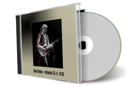 Artwork Cover of Bob Dylan 1976-04-23 CD Orlando Audience