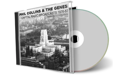 Artwork Cover of Genesis Compilation CD Capital Radio Broadcasts 1976 1982 Soundboard