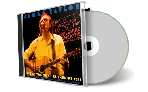 Artwork Cover of James Taylor 1981-05-03 CD Beverly Hills Audience