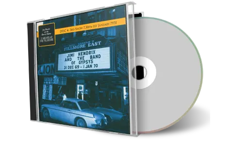 Artwork Cover of Jimi Hendrix Compilation CD Two Nights At The Fillmore East Soundboard