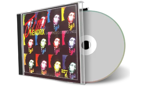 Artwork Cover of Jimi Hendrix Compilation CD Unsurpassed Studio Takes 1966 1970 Soundboard