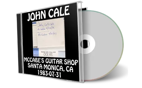 Artwork Cover of John Cale 1983-07-31 CD Santa Monica Audience