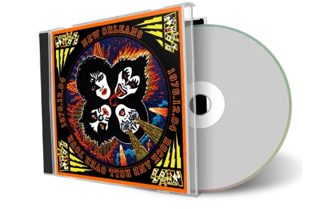Artwork Cover of Kiss 1976-12-04 CD New Orleans Audience