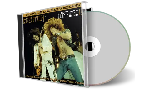 Artwork Cover of Led Zeppelin 1977-06-19 CD San Diego Audience