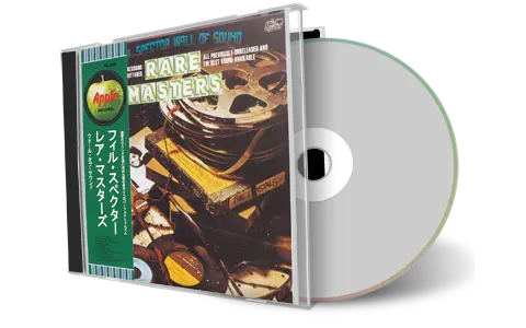 Artwork Cover of Phil Spector Compilation CD Rare Masters Remastered Soundboard