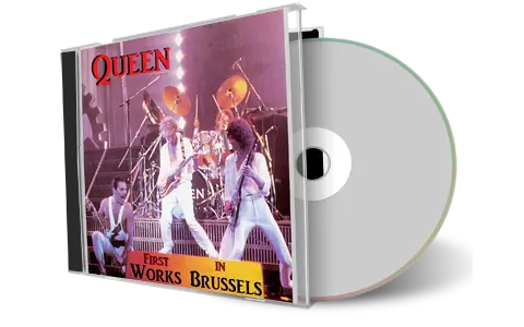 Artwork Cover of Queen 1984-08-24 CD Brussels Audience