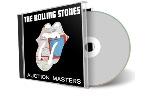 Artwork Cover of Rolling Stones Compilation CD Auction Masters Soundboard